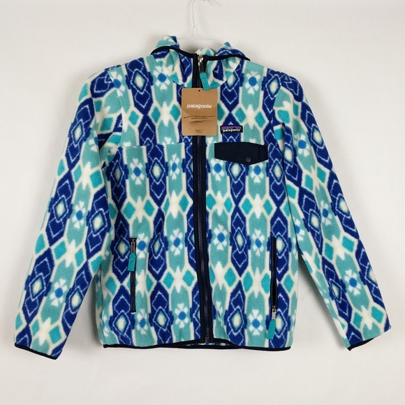 Patagonia Pine Patch Hood Fleece Snap-T Jacket - Picture 1 of 8